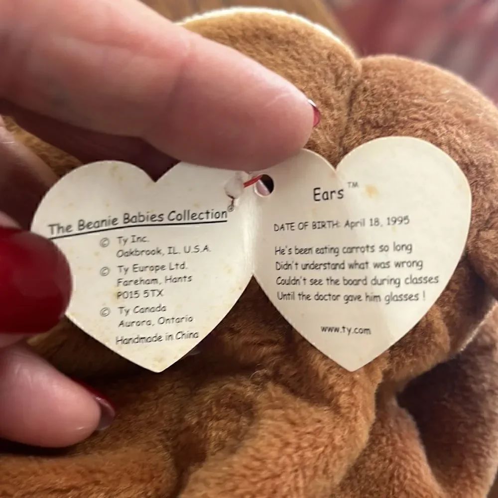 TY beanie baby ears - Picture 2 of 5